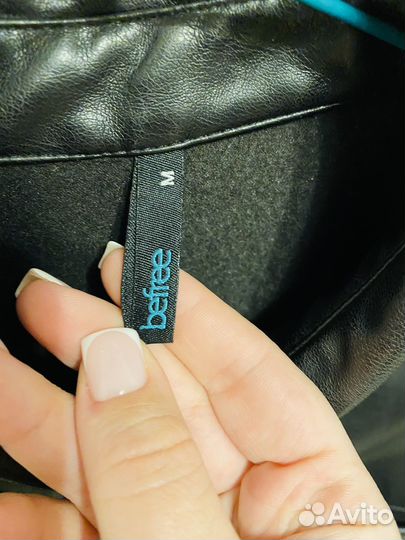 Кожаное платье