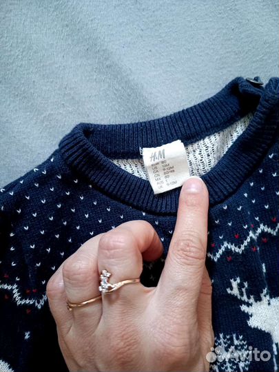 Свитер h&m детский 80