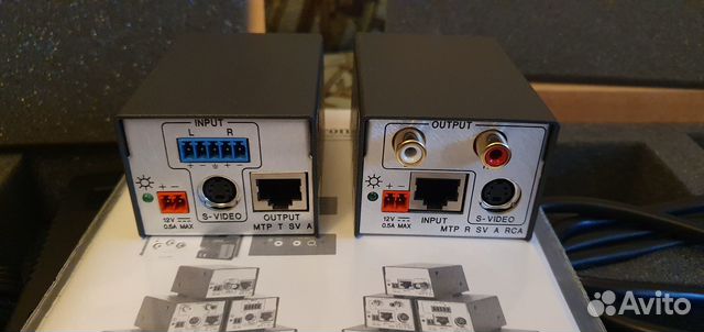 Приемник и передатчик Extron MTP