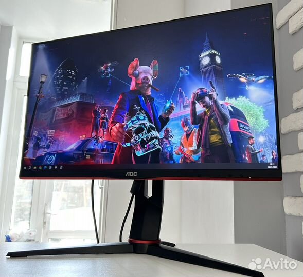 Игровой монитор AOC 144Гц 24 дюйма