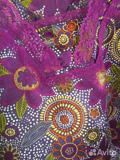 Топ из натурального шелка sisley