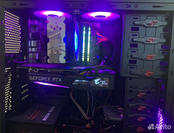 Игровой пк intel core i5, RTX3070 aorus