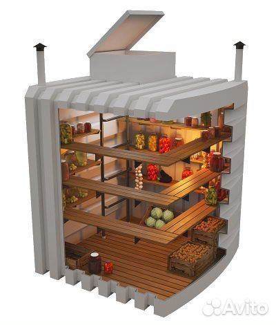 Пластиковый погреб