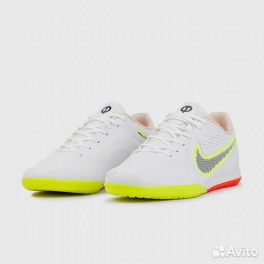 Футзалки Nike React Legend 9 Pro IC White Yellow