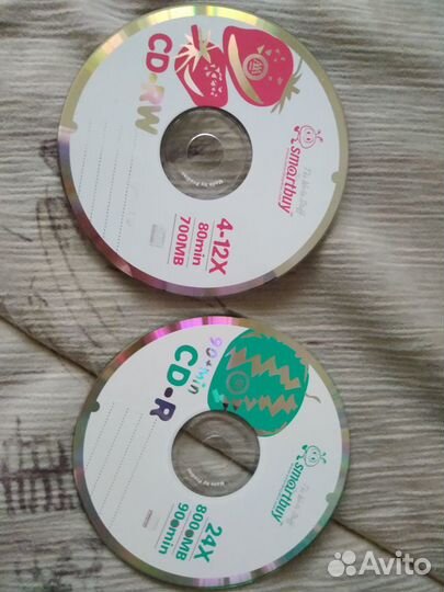 CD, DVD диски брак для коллекции и интерьера