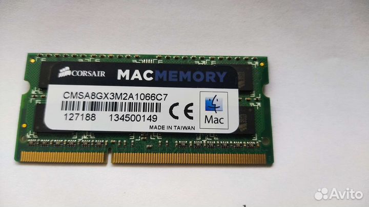 Память DDR3 1066 Mhz Corsair