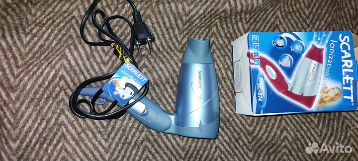 Фен дорожный скарлетт sc-074