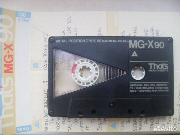 Аудиокассета Thats (That'S) MG-X 90