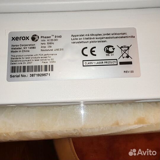 Принтер Xerox Phaser 3140