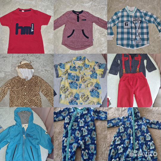 Детские вещи на мальчика от 0 до 3 лет