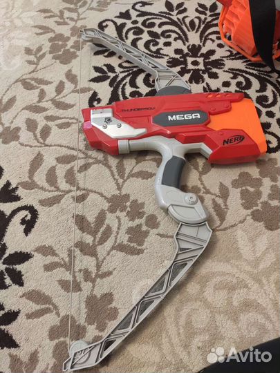 Бластер Nerf mega mastodon, thunderbow