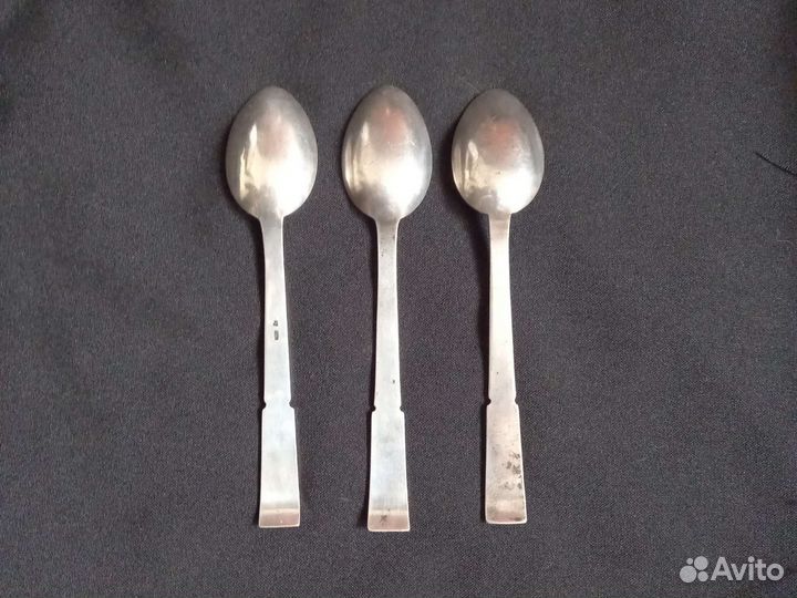 Чайная ложка серебро 916'