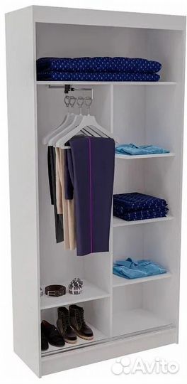 Шкаф купе без зеркал