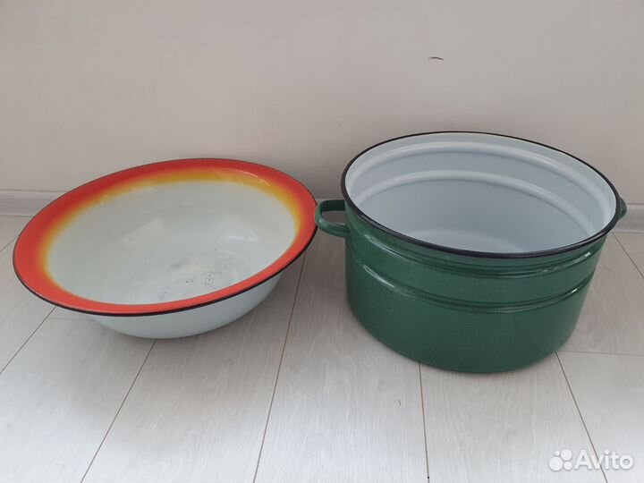 Таз эмалированный СССР