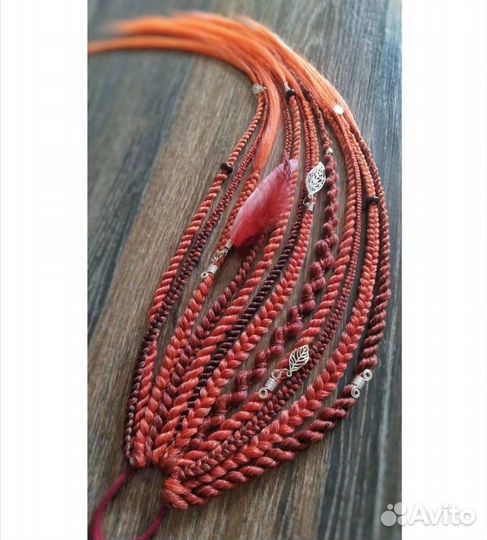 Афрокосы, комплекты десе, афрохвосты,афроплетение