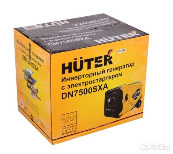 Генератор бензиновый huter DN 7500 SXA инверторный