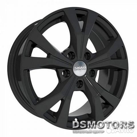 Диски Нагано 6.5/16 5x114.3 ET45 d67.1 чёрный барх