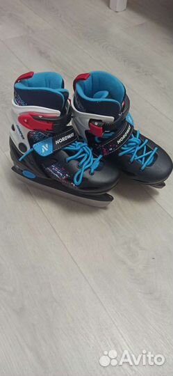 Коньки детские раздвижные 26-30