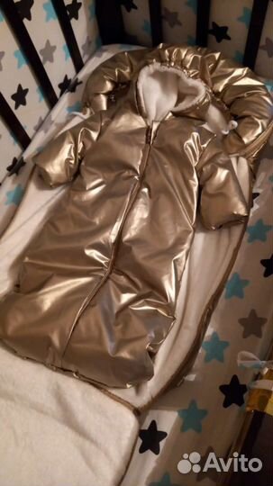 Конверт на выписку для девочки зимние