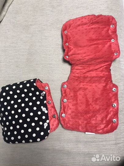 Муфта-варежки на коляску