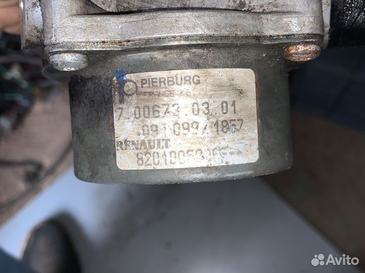 Вакуумный насос renault megane 3 1,5