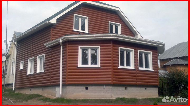 Металлический сайдинг отделка