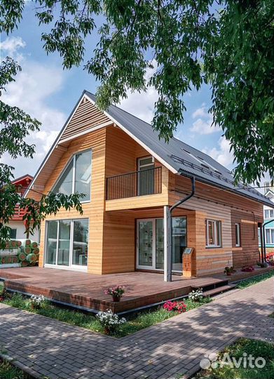 Каркасный дом Омега 117 Топ Новинка Проект 24г