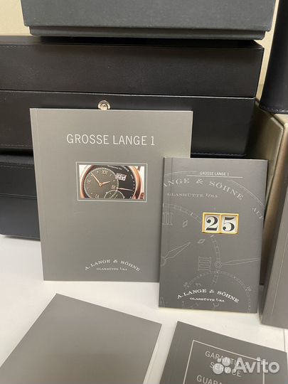 Инструкция для часов A Lange Sohne оригинал