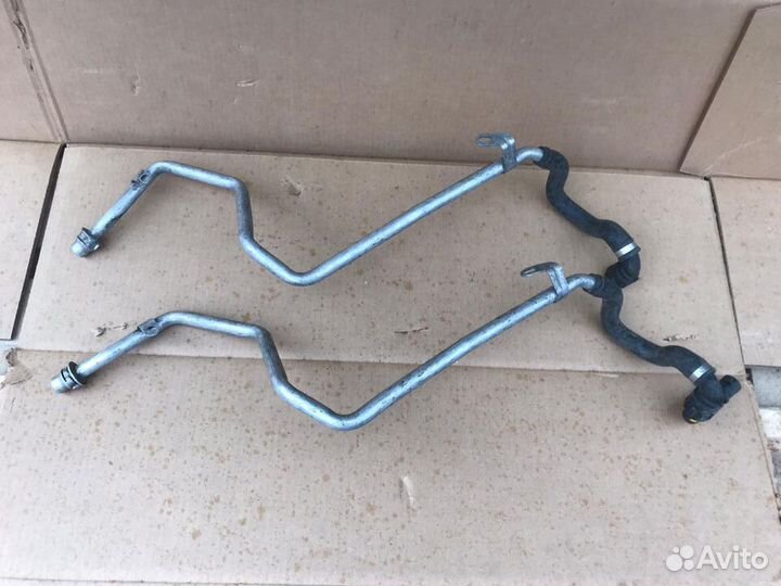 Трубка системs охлаждения на BMW E70 бмв Е70