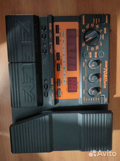 Басовый процессор zoom 708 II bass