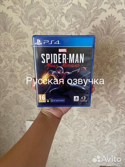 Spider Man Miles Morales PS4 Человек Паук RUS