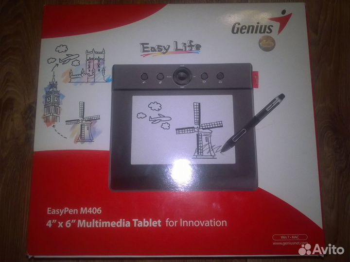 Графический Планшет Genius EasyPen M406