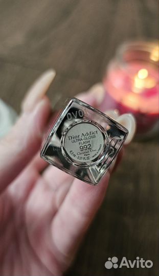 Dior Addict Ultra Gloss 992 Black lame Оригинал