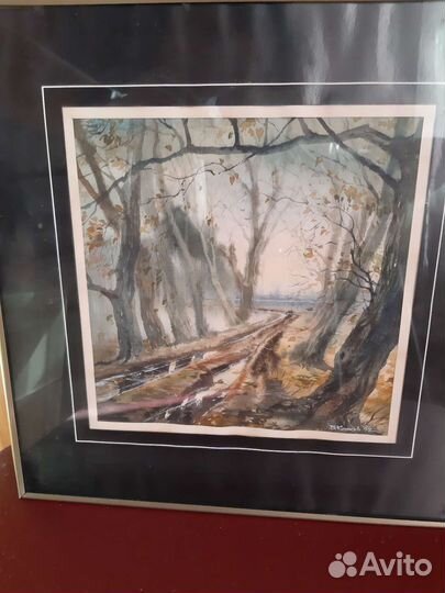 Акварель(1992г.).Худ.Каюков В.С