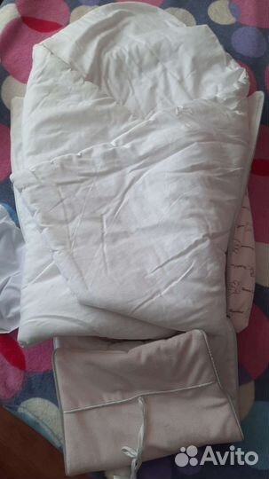 Конверт на выписку и для прогулок для девочки