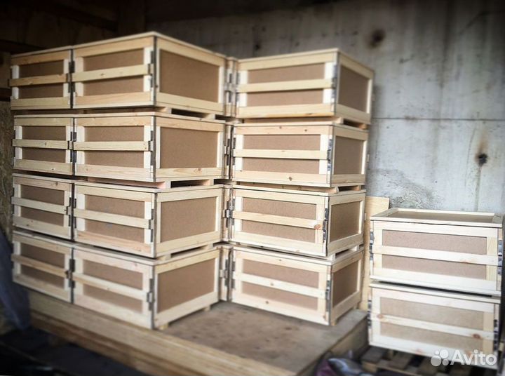 Ящик деревянный, транспортировочная тара