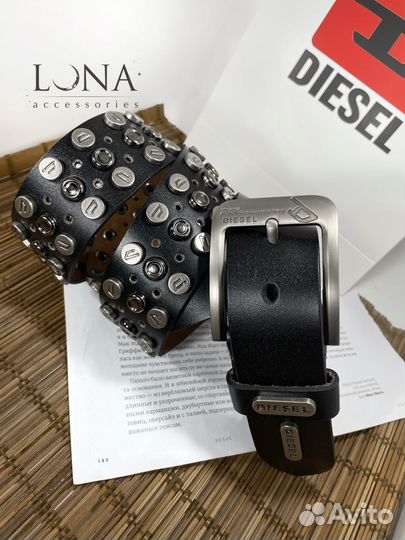 Кожаный ремень Diesel