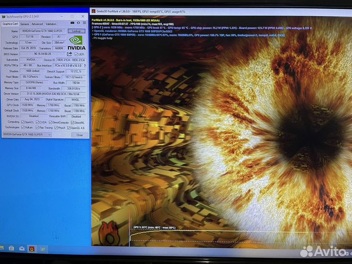 GTX 1660 Super (чек, гарантия днс)