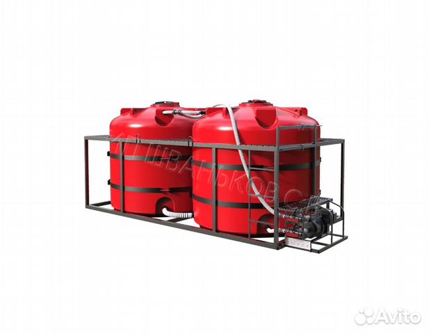 Кассета с емкостями для сзр/воды/кас/жку