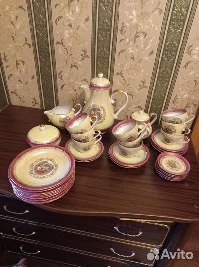 Чайно-кофейный сервиз Мадонна гдр