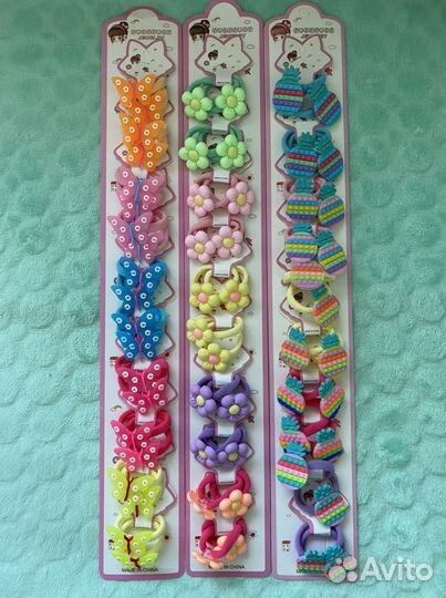 Резинки для волос детские