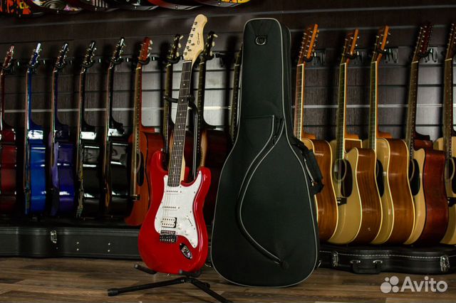 Электрогитара Caraya + Аксессуары