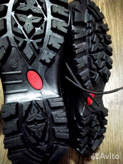 Ботинки зимние, берцы военные, мех