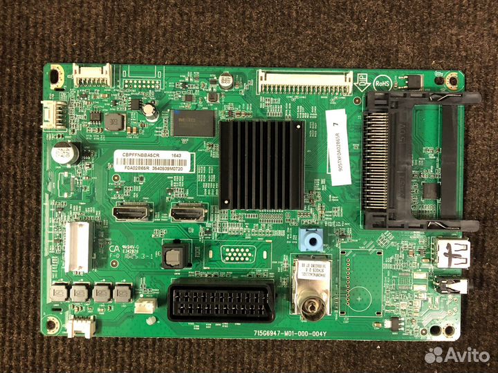 Запчасти от тв philips 40pft4101/60