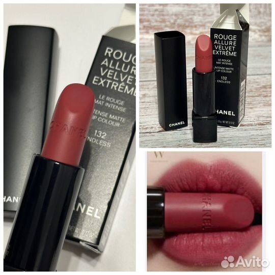 Chanel rouge allure velvet extrême помада 132