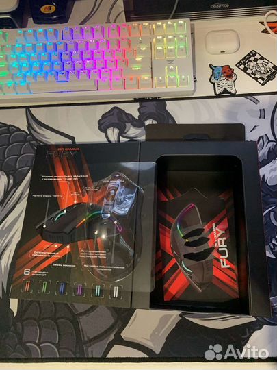 Игровая мышь ZET Gaming Fury