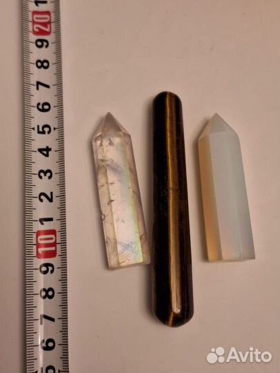Друзы камней тигровый глаз хрусталь лунный