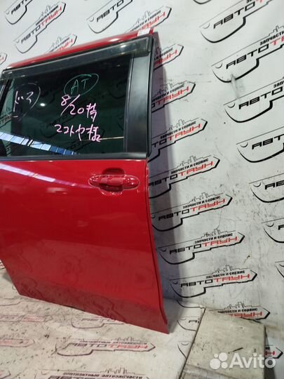 Дверь mazda MPV LW3W LW5W lwew lwfw LC6272031E задняя правая сдвижная красный, A3E NA6805