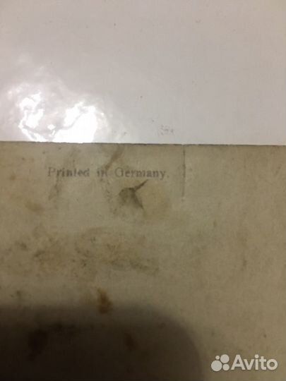 Старинная открытка цв. 