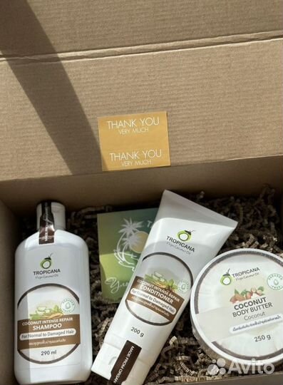 Комплект ухода для тела и волос от Tropicana